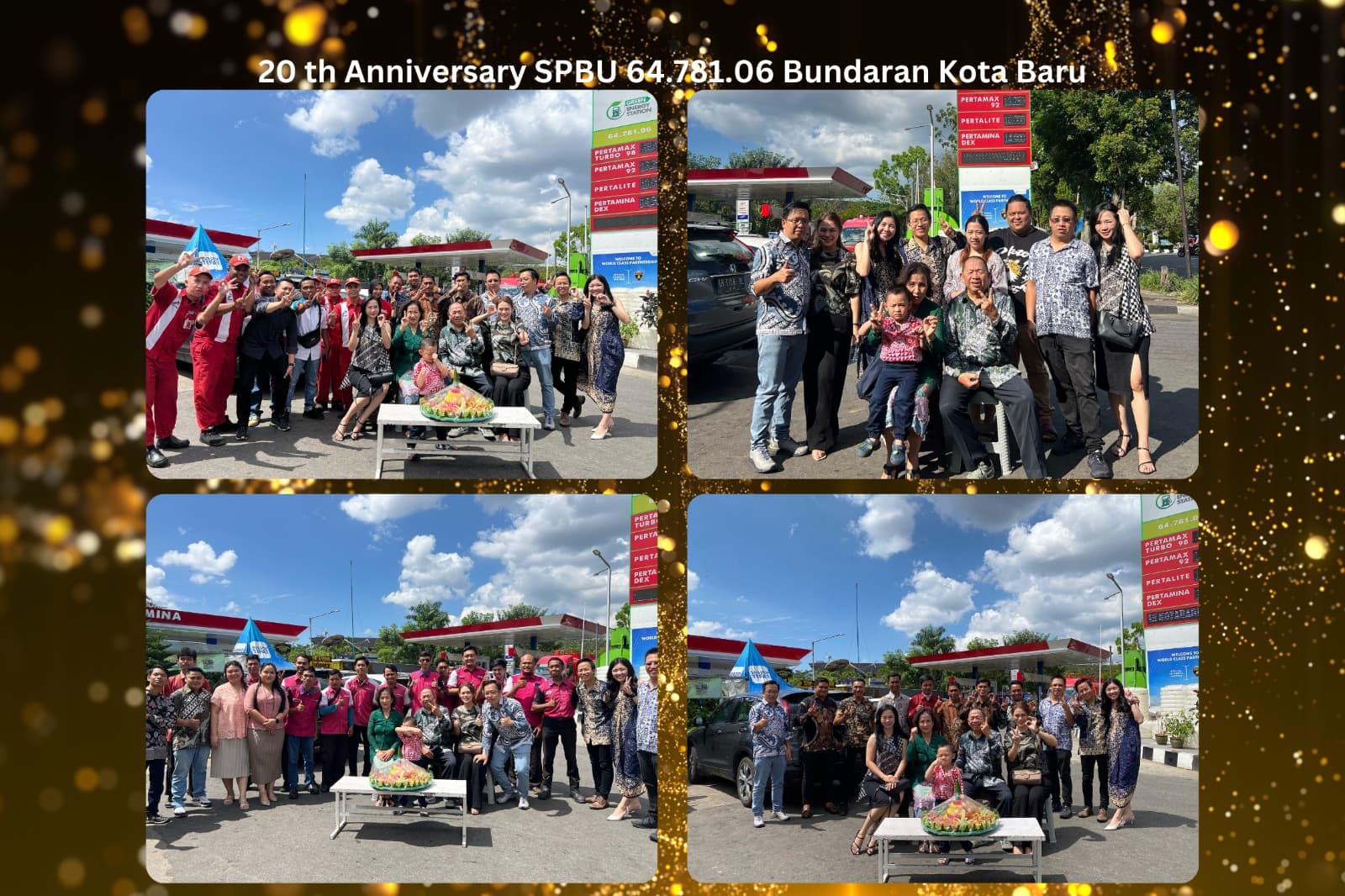SPBU 64.781.06 Celebrates 20 Years Serving the Pontianak Community